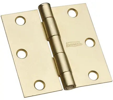Door Hinge 3" Removalbe Pin W/Screws 2Pk 1