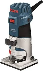 Bosch Trimmer/Palm Router, 6Mm/8Mm, 600W, Gkf 600 Professional 1