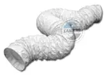 Lambro (1310) Flexible Vinyl Duct Exhaust Hose 4In X 5Ft 1