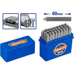 Wadfow 27 Pcs Letter Punch Set Wcc9276 1