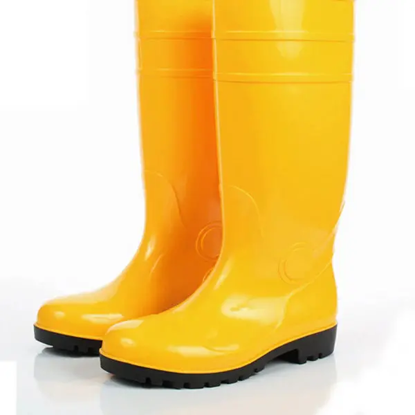 Safety Long Rubber Gum Boots With Steel Toe 1