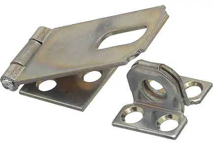 National Hardware N102-145 Safety Hasp 2-1/2 Inch Zinc Plated Steel 1