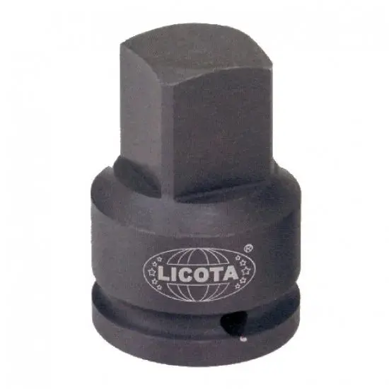 Licota Made In Taiwan 3/8"(F)*1/2"(M) Impact Adapter, Black Finish 1
