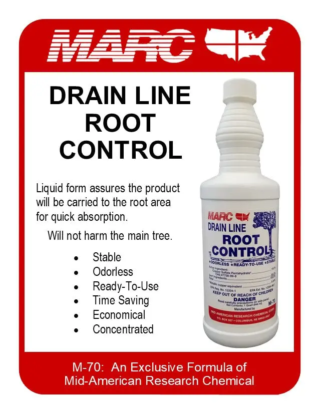 Marc 70 Drain Line Root Control 32Oz. 1
