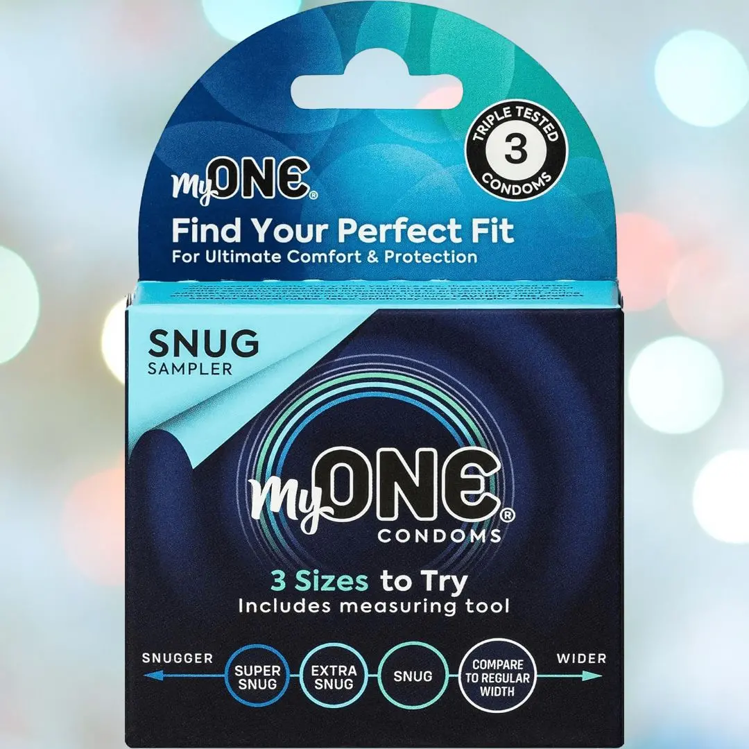 Myone "Snug" Condom Sampler (With Fitkit Measuring Tool) | 3-Pack 1