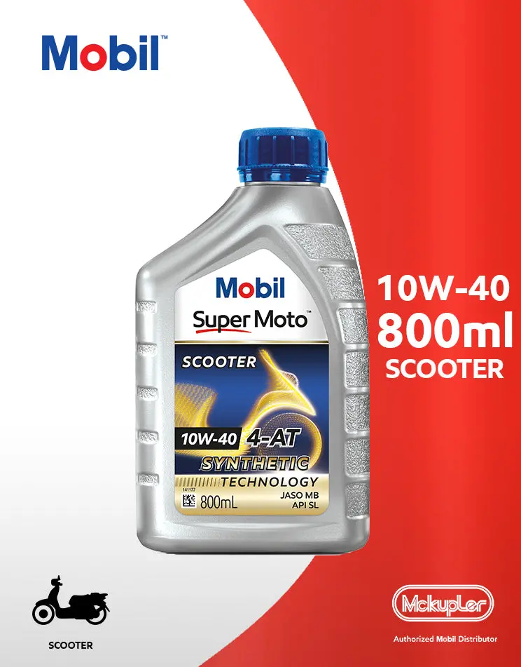 Mobil Super Moto™ Scooter 10W-40 1