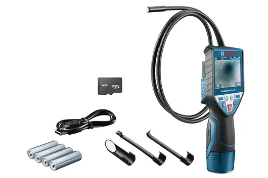 Bosch Cordless Inspection Camera, 12V, 8.5Mm Head, Microsd Card 4Gb, Gic120c Professional 1