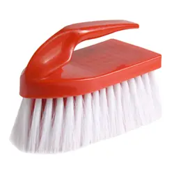 Brush Soft Show Ring W Handle Red 1