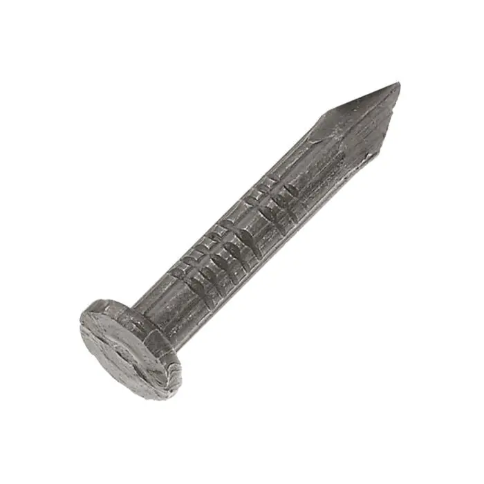 Grip-Rite 9-Gauge Bright Steel Fluted Masonry Nails 1