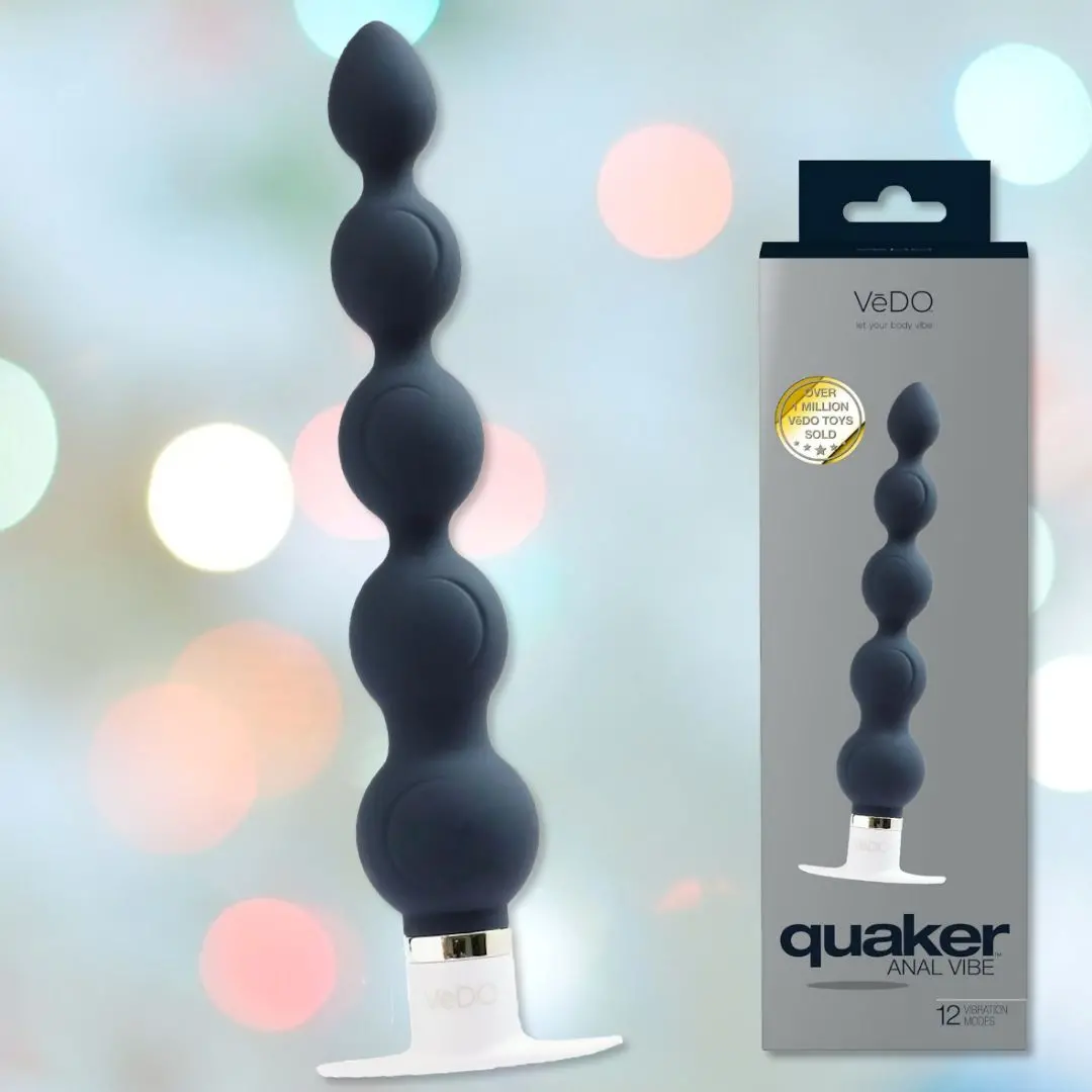 Vedo 'Quaker' Anal Vibrator And Prostate Massager 1