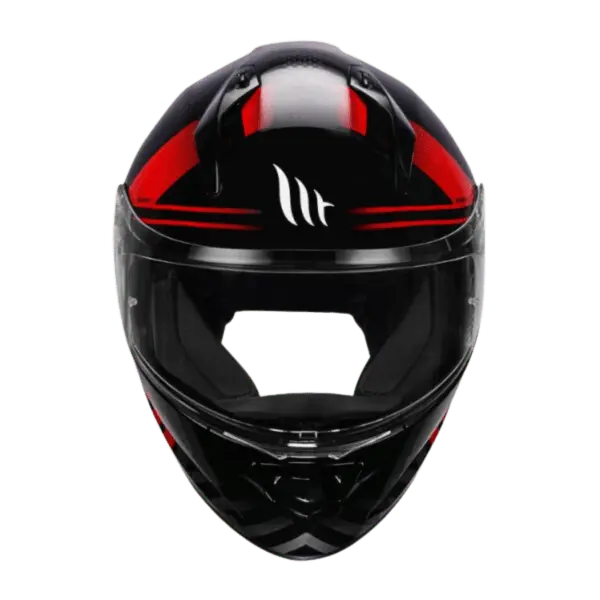 Mt Stinger Zag Helmets – Glossy Red Black 1
