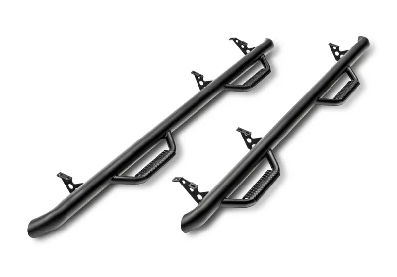 N-Fab Textured Black Nerf Steps For 1995–1999 Chevy Tahoe, Gmc Yukon & Full-Size Suvs (4-Door, Wheel-To-Wheel, 3-Inch) 1