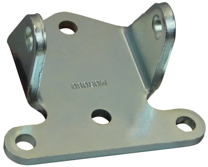 Moroso Short Steel Small Block Chevrolet Motor Mounts – 1-11/16" × 2.5" × 1/4" – 2-Pack 1