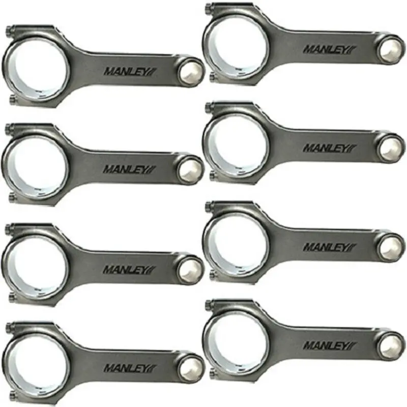 Manley H-Beam Connecting Rod Set For Chevrolet Big Block Engines – 6.385-Inch Length 1
