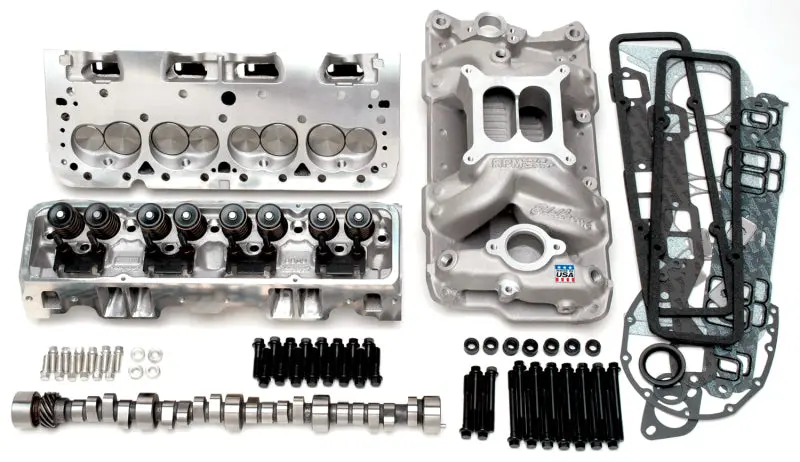 Edelbrock Top-End Power Package For Small Block Chevy – 435 Hp Kit, Fits 1955+ Models 1
