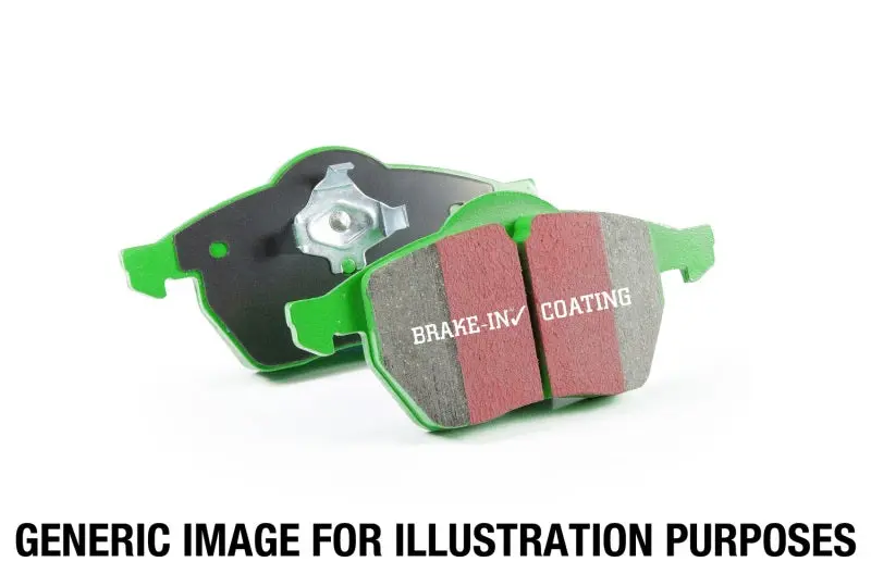 Ebc 12+ Hyundai Elantra Gt 2 Greenstuff Rear Brake Pads 1