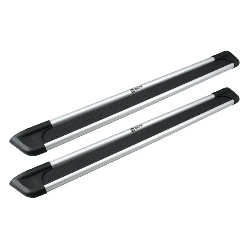 Westin Sure-Grip Brushed Aluminum Running Boards – 54-Inch Length 1