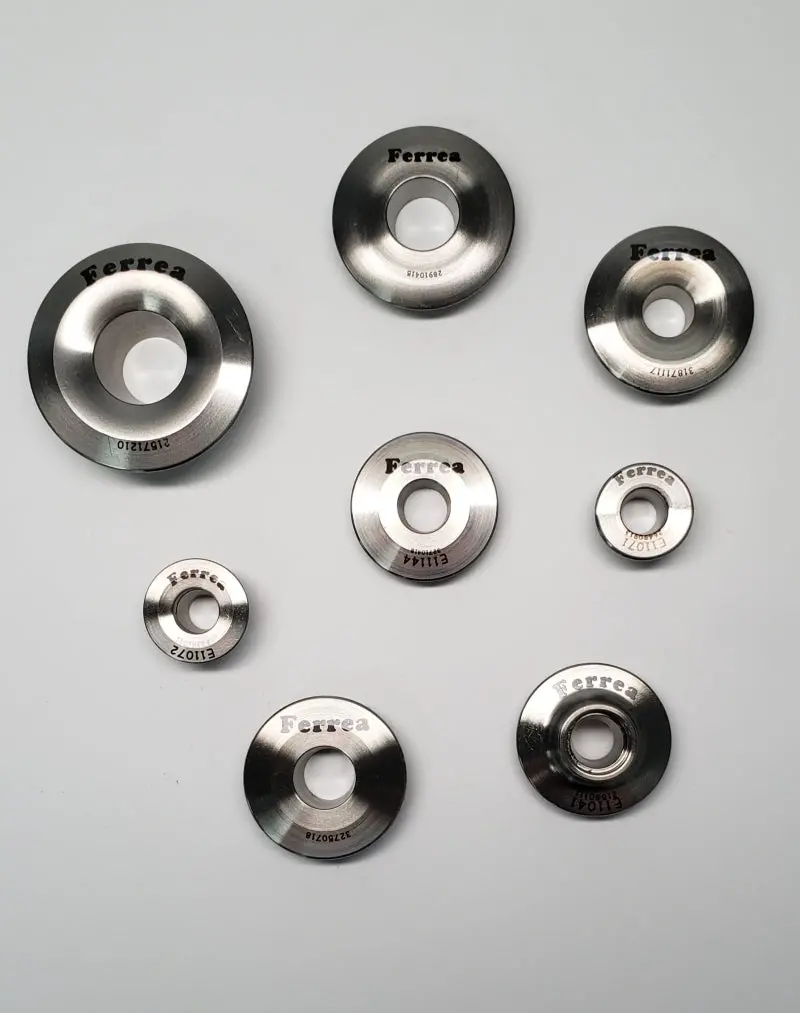 Ferrea Cnc-Machined Titanium Valve Retainers For Subaru Ej20 Engines – 6° Double-Spring Design (Sold Individually) 1