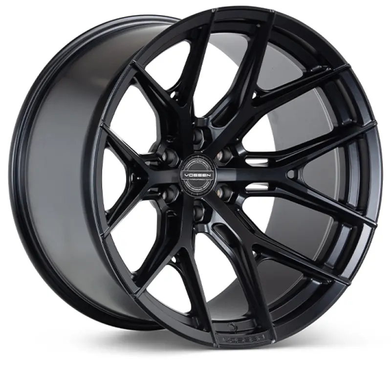 Vossen Hf6-4 Satin Black Wheel: 20X10, 6X139.7, Et-18, 106.1Mm Center Bore, Super Deep Face 1