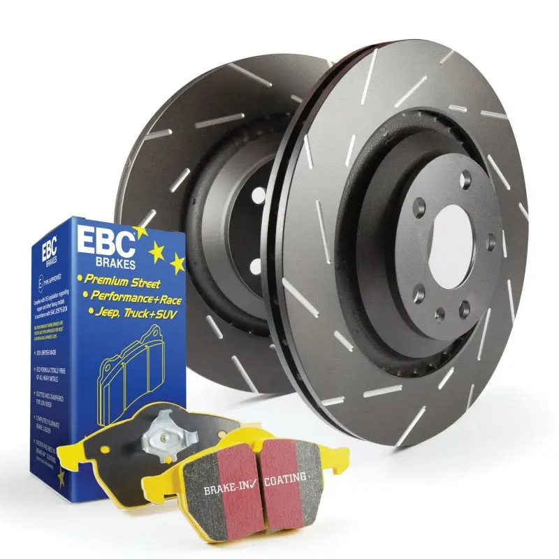 S9 High-Performance Brake Kit – Yellowstuff Pads & Usr Drilled And Slotted Rotors 1