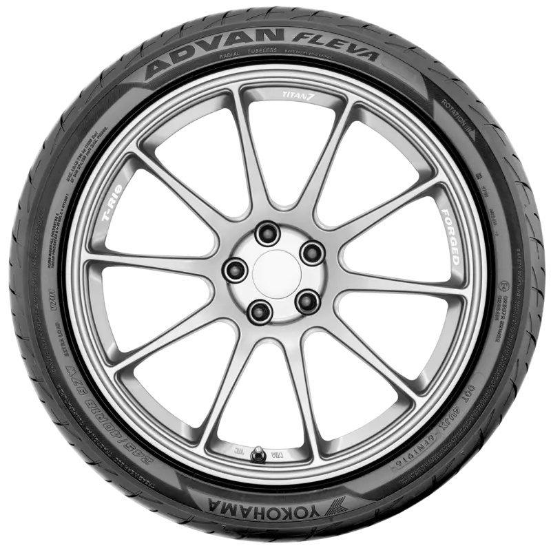 Yokohama Advan Fleva V701 Tire - 235/55R18 100V 1
