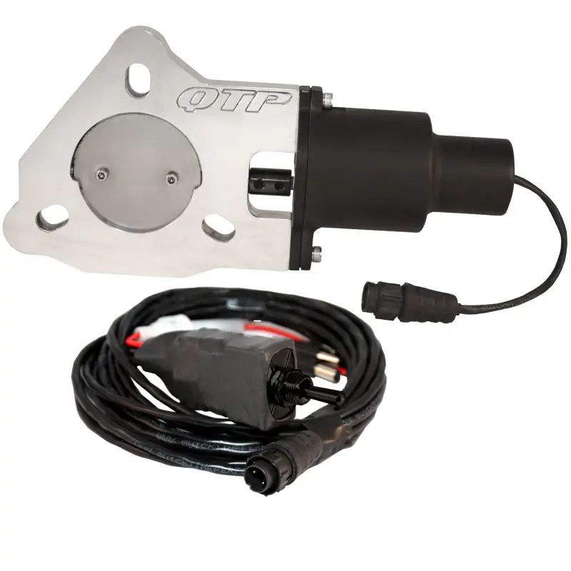 Qtp Bolt-On Electric Cutout Valve – 2.5" Qtec Single-Unit Exhaust System 1