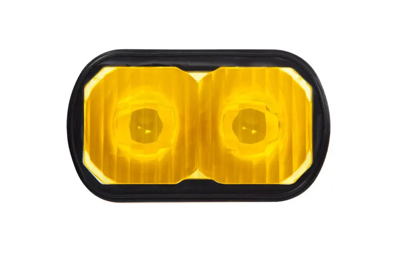 Diode Dynamics Stage Series 2-Inch Driving Light With Yellow Lens 1