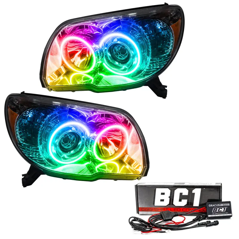 Oracle Lighting Colorshift Smd Headlights For 2006–2009 Toyota 4Runner Sport With Bc1 Controller 1