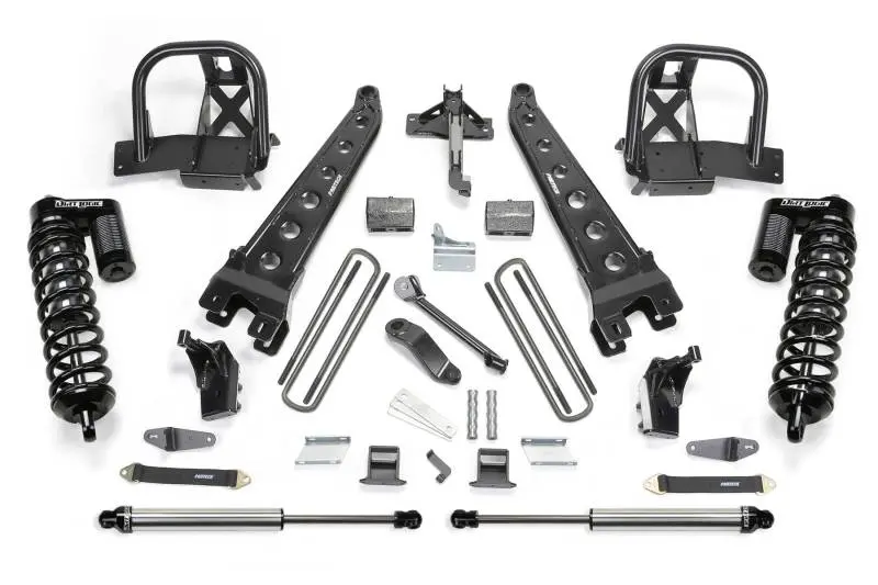 Fabtech 6-Inch Radial Arm Lift System – For 2008–2010 Ford F-450/F-550 4Wd With Dual-Mode Front & Rear Coilovers 1