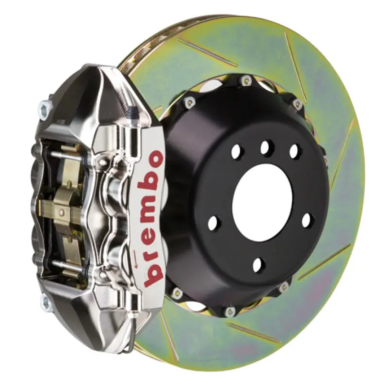 Brembo Gtr Big Brake Kit – Rear, 380X28Mm Two-Piece Slotted Rotors, 4-Piston Billet Calipers (2004–2011 Ferrari 612 Scaglietti) 1