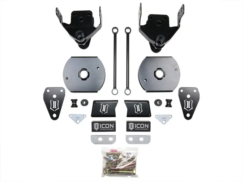 Icon 4.5-Inch Lift Box Kit For 2014 And Newer Ram 2500 Trucks 1