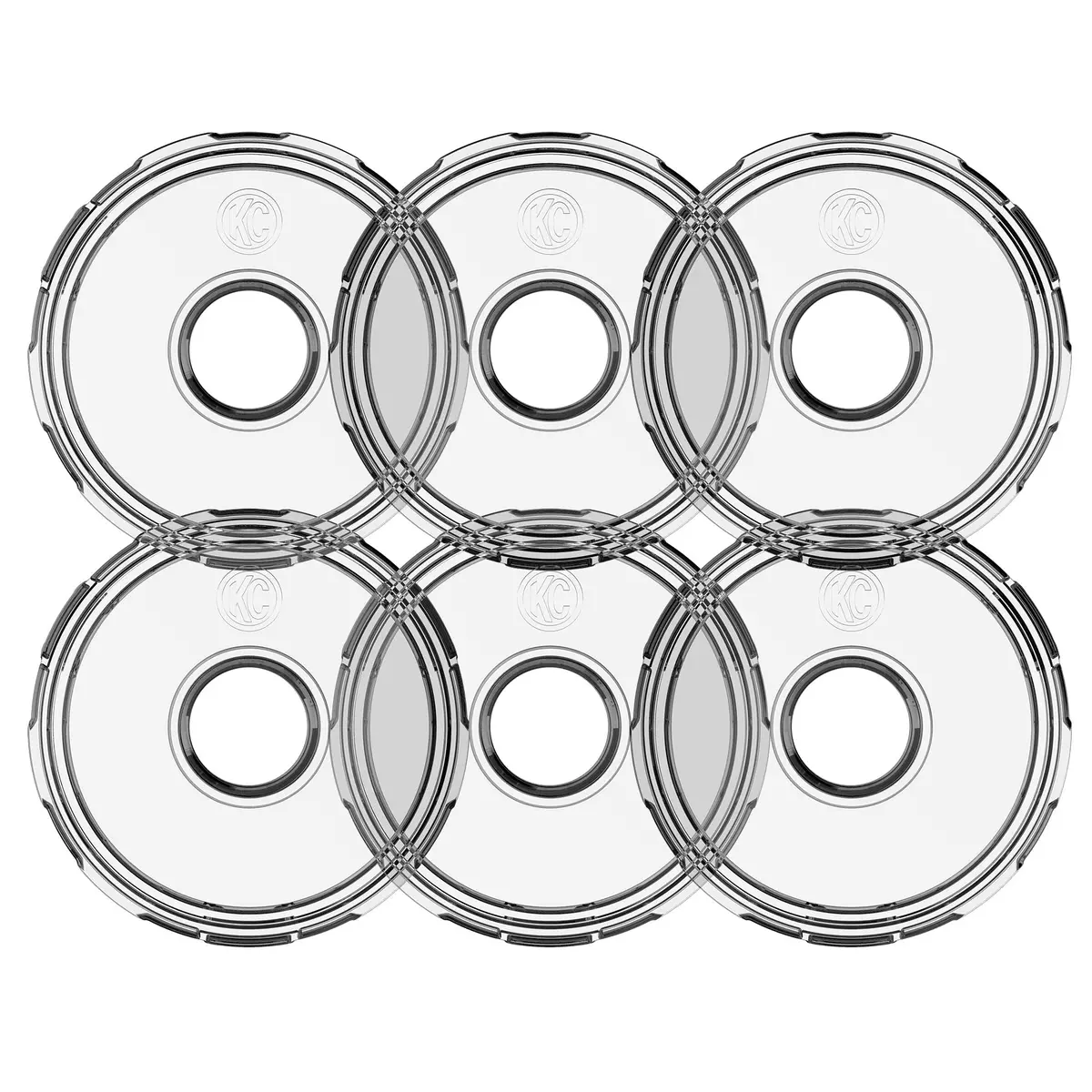 Cyclone V2 Led Replacement Lens – Clear Optic, 6-Pack 1