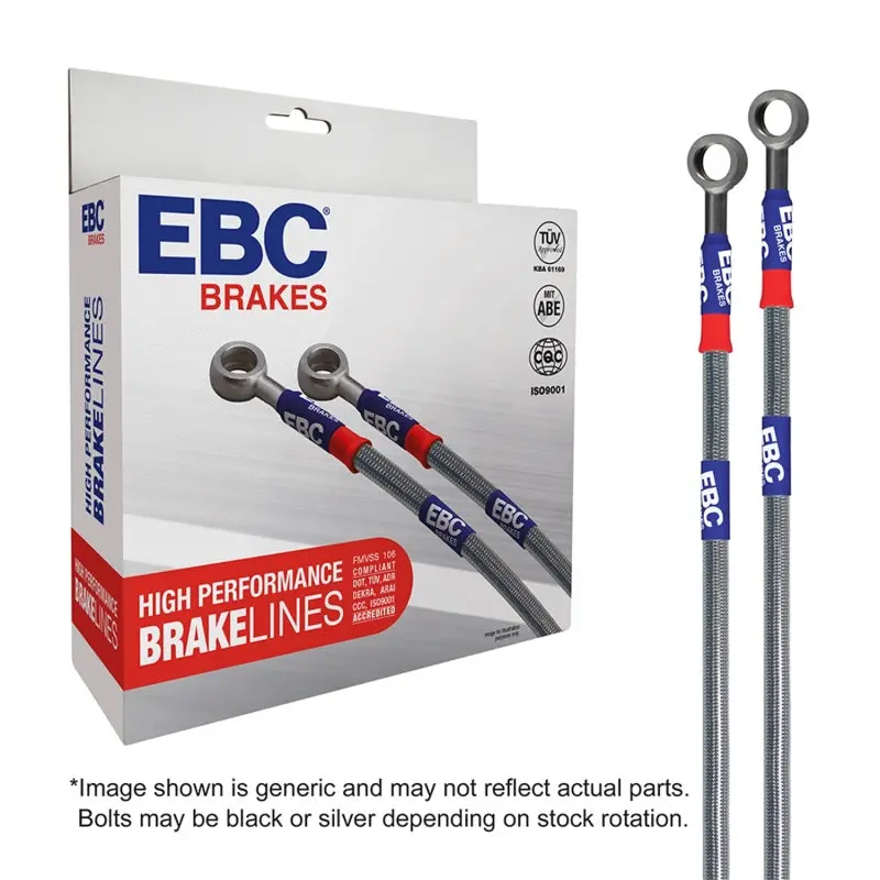 Ebc Stainless Steel Brake Line Kit For 2009 Ford F-150 4.6L 2Wd (6-Lug) 1