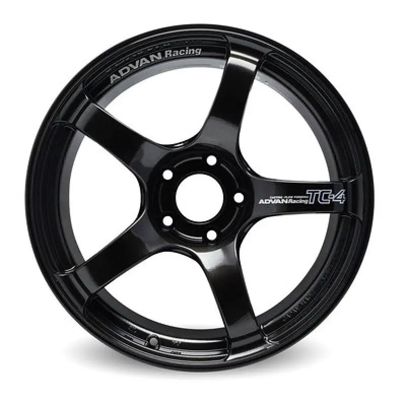 Advan Tc4 Gunmetallic Black Alloy Wheel – 16X8.0In, +38Mm Offset, 4X100Mm Pcd 1