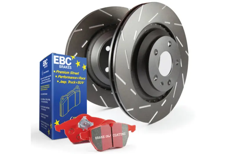 Ebc Redstuff Street & Track Brake Kit – Pads & Usr Drilled Rotors 1