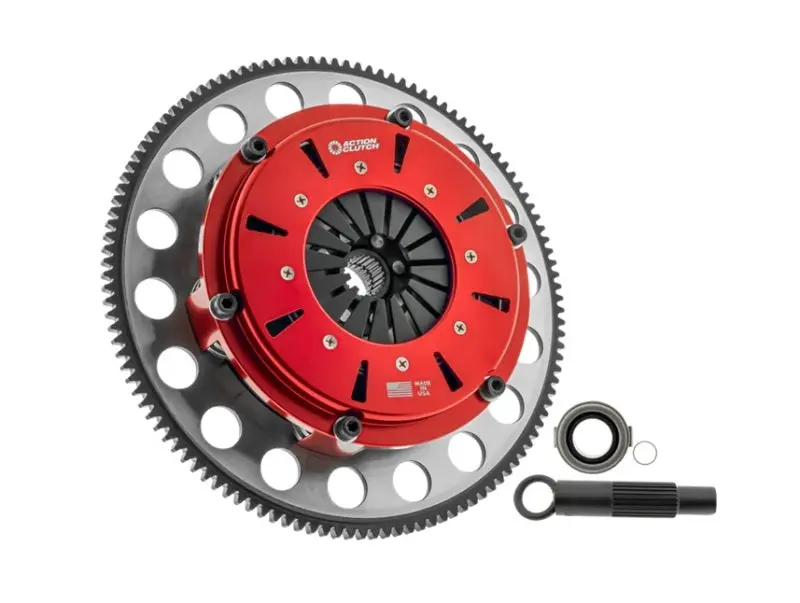 Action Clutch Twin-Disc Race Clutch Kit For 2001–2007 Mitsubishi Lancer Evolution Vii–Ix (4G63, Awd) 1