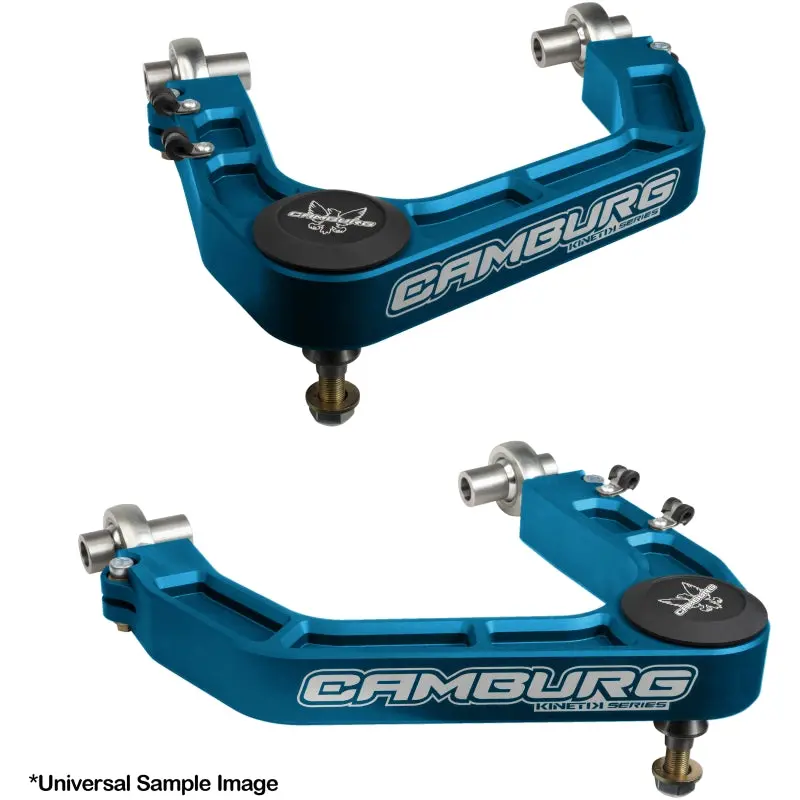 Camburg Kinetik Billet Upper Control Arms – Blue-Anodized For 2021–2024 Ford F-150 (Non-Raptor) 1