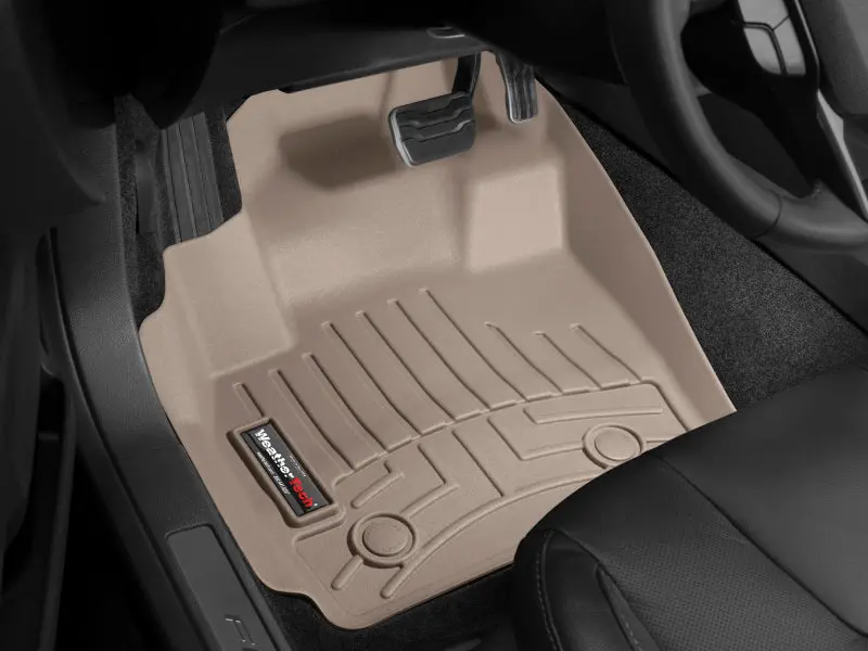 Weathertech Front Floor Liners – Tan Interior Protection 1