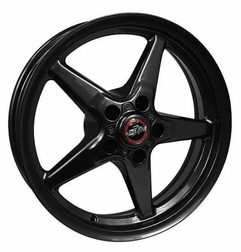 Race Star Drag Star 17X11 Gloss Black Drag Wheel – 5X120 Bolt Pattern, 7.6" Backspace 1