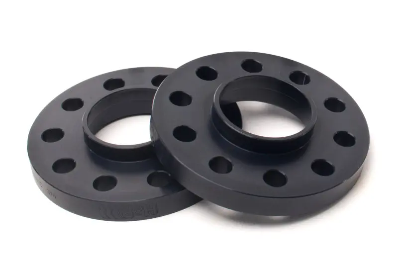 H&R Trak+ 18Mm Wheel Spacer Kit – 5X108 Bolt Pattern, 63.3Mm Center Bore, 12X1.5 Thread, Black Anodized 1
