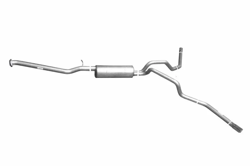 Gibson Stainless Steel Cat-Back Dual Exhaust System For 1999–2005 Chevrolet Silverado 1500 Base (4.3L, 2.5" Diameter) 1