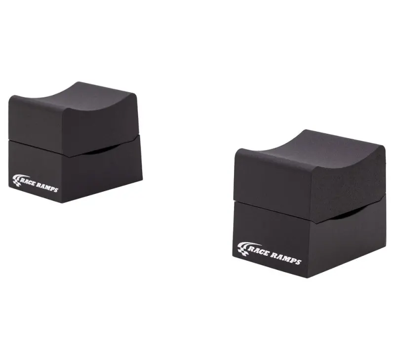 Race Ramps Two-Piece Aluminum Wheel Cribs – 12-Inch Lift, 1500 Lb Capacity 1