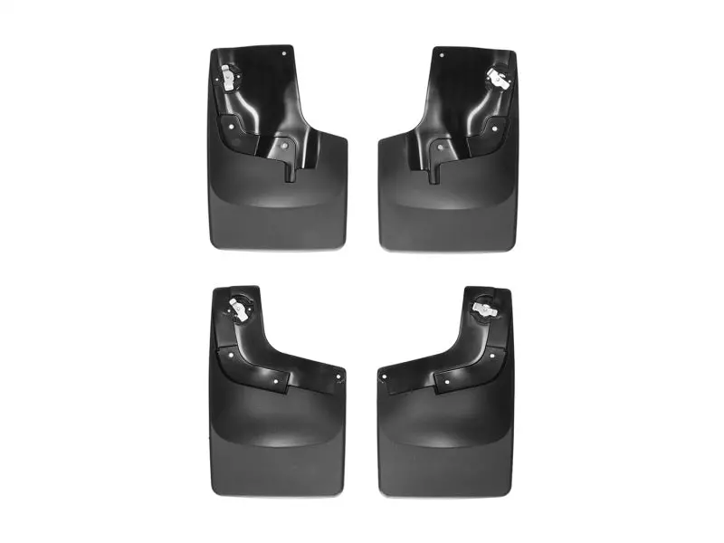 Weathertech No-Drill Mudflap Set For 2015 Chevrolet Colorado (Without Fender Flares) 1