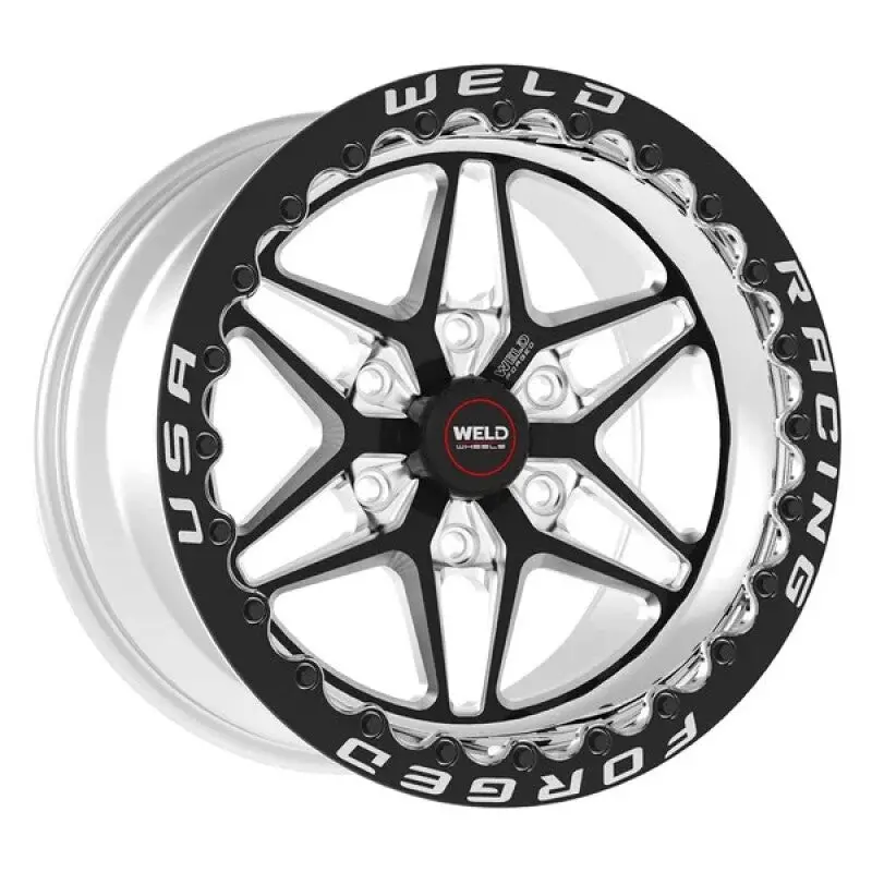 Weld S81 Black Beadlock Wheel – 17X9.5", 6X135 Bolt Pattern, 24Mm Offset, Low-Pad Design 1