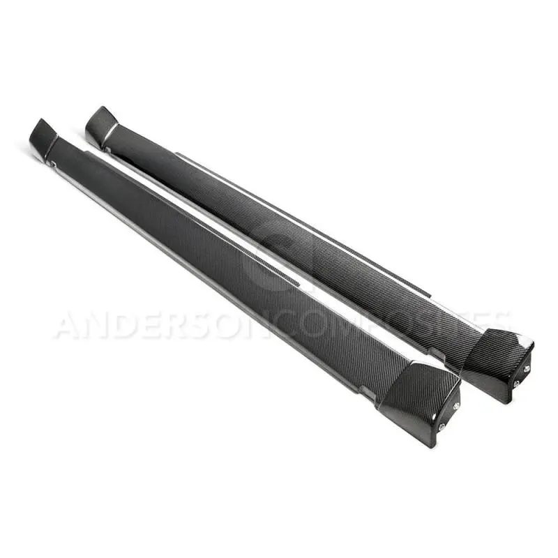 Anderson Composites Type-Wb Rocker Panels – Pair For 2018 Dodge Challenger Srt Demon 1