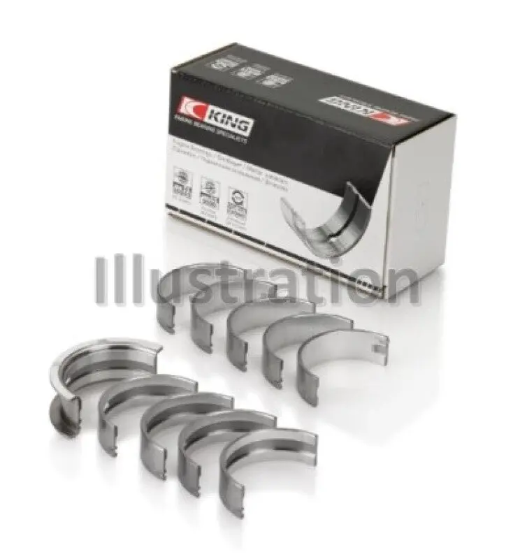 King Engine Bearings Main Bearing Set For Mazda 626 F8 Engine (Oversize +1.0Mm) 1