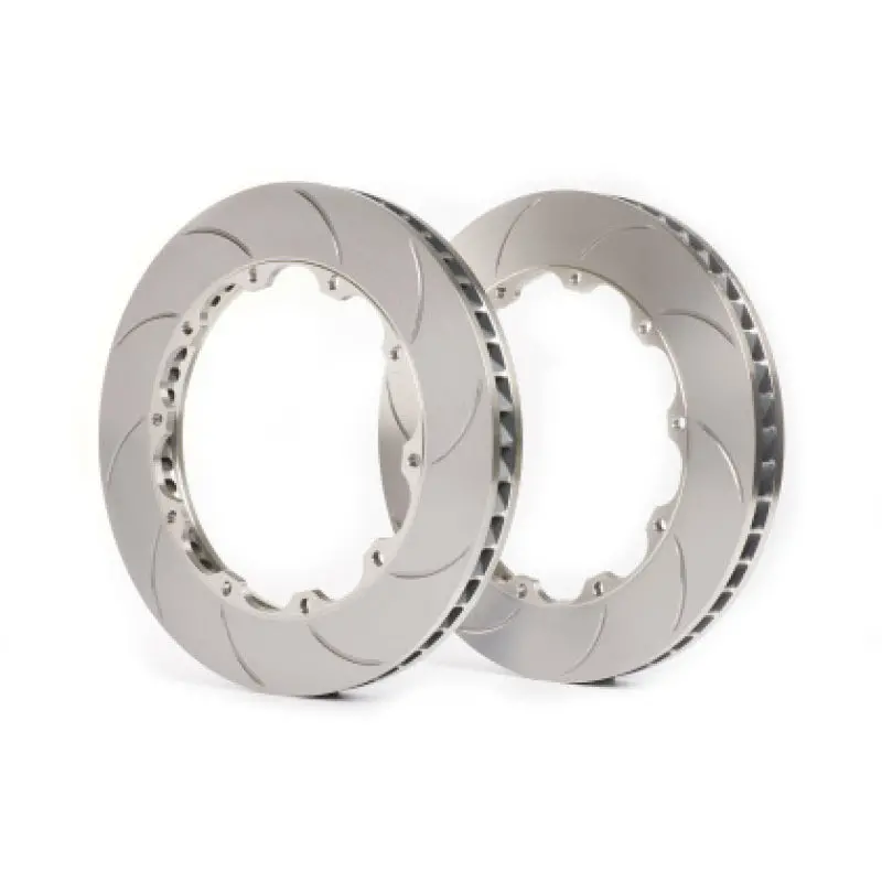 Girodisc Replacement Brake Rotors – Rear Two-Piece Floating Rings For Lamborghini Huracán Sto 1