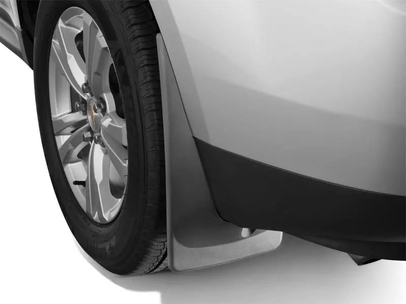 Weathertech No-Drill Rear Mudflaps – Custom Fit For 2011–2021 Dodge Durango (Black) 1
