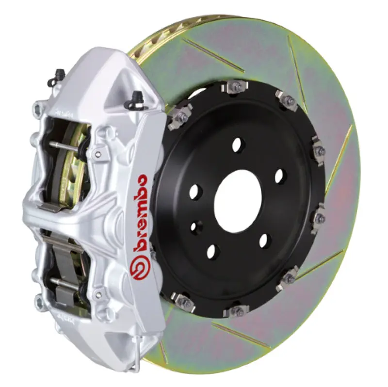 Brembo Gt Big Brake Kit For 2006–2013 Corvette Z06 – Front 6-Piston Calipers, 365X34Mm Two-Piece Slotted Rotors 1