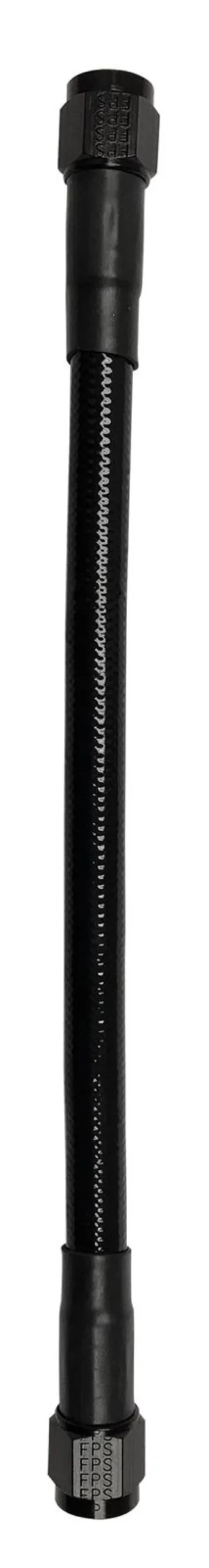 Fragola -8An Black Ptfe Hose Assembly – Straight-To-Straight, 60-Inch Length 1
